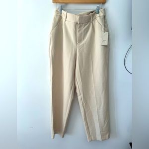 Womens cream dress pants
